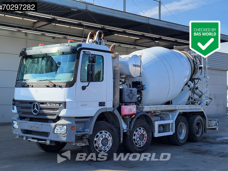Mercedes-Benz Actros 3241 8X4 Mecbo PUMI incomplete Seelsuspension Big-Axle Euro 3 - Mikser za beton: slika 1 Mercedes-Benz Actros 3241 8X4 Mecbo PUMI incomplete Seelsuspension Big-Axle Euro 3 - Mikser za beton: slika 1