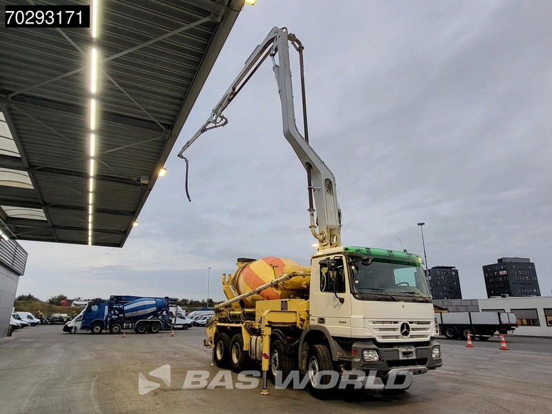 Mercedes-Benz Actros 3244 8X4 Retarder Putzmeister 24 Mtrs Pumi Big-Axle 3-Pedals Euro 4 - Auto pumpa za beton: slika 3 Mercedes-Benz Actros 3244 8X4 Retarder Putzmeister 24 Mtrs Pumi Big-Axle 3-Pedals Euro 4 - Auto pumpa za beton: slika 3