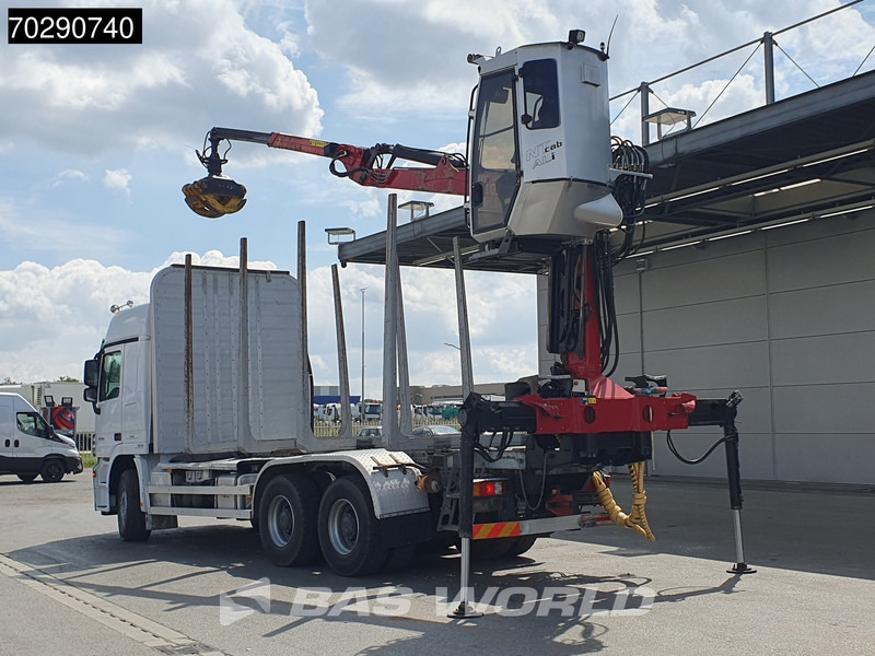 Mercedes-Benz Actros 3346 6X4 Original KM's! Wood Crane Big-Axle Steelsuspension Euro 5 - Šticar, Kamion sa dizalicom: slika 2 Mercedes-Benz Actros 3346 6X4 Original KM's! Wood Crane Big-Axle Steelsuspension Euro 5 - Šticar, Kamion sa dizalicom: slika 2