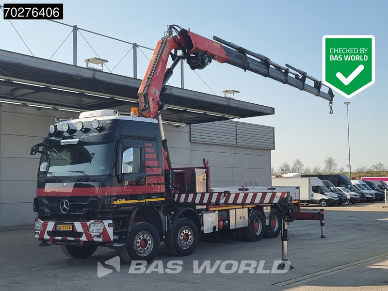 Mercedes-Benz Actros 4146 8X4 FASSI F600AXP.26 Crane Kran NL-Truck Euro 5 - Kamion sa tovarnim sandukom, Kamion sa dizalicom: slika 1 Mercedes-Benz Actros 4146 8X4 FASSI F600AXP.26 Crane Kran NL-Truck Euro 5 - Kamion sa tovarnim sandukom, Kamion sa dizalicom: slika 1
