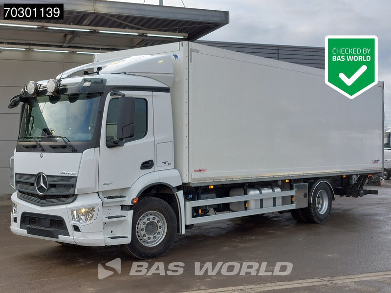 Mercedes-Benz Antos 1827 Antos 4X2 19tonner LOW Mileage! Automatic 1500kg Ladebordwand Euro 6 - Kamion sa zatvorenim sandukom: slika 1 Mercedes-Benz Antos 1827 Antos 4X2 19tonner LOW Mileage! Automatic 1500kg Ladebordwand Euro 6 - Kamion sa zatvorenim sandukom: slika 1