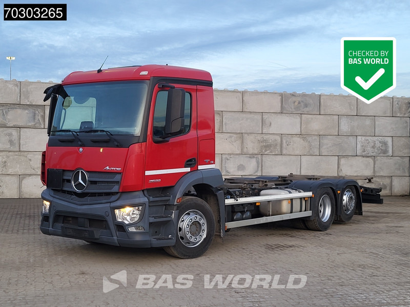 Mercedes-Benz Antos 2533 Antos 6X2 BDF ADR Full Air Suspension Lift+Steering Axle Automatic Euro 6 - Kamion za prevoz kontejnera/ Kamion sa promenjivim sandukom: slika 1 Mercedes-Benz Antos 2533 Antos 6X2 BDF ADR Full Air Suspension Lift+Steering Axle Automatic Euro 6 - Kamion za prevoz kontejnera/ Kamion sa promenjivim sandukom: slika 1