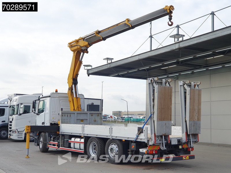 Mercedes-Benz Antos 2542 6X2 Fassi F330A023 Crane Kran Hydraulic ramps Retarder Lift+steering Euro 6 - Kamion sa tovarnim sandukom, Kamion sa dizalicom: slika 2 Mercedes-Benz Antos 2542 6X2 Fassi F330A023 Crane Kran Hydraulic ramps Retarder Lift+steering Euro 6 - Kamion sa tovarnim sandukom, Kamion sa dizalicom: slika 2