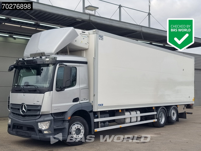 Mercedes-Benz Antos 2746 6X2 Carrier Supra 1250 Silent Mt ladebordwand Lift+Lenkachse Euro 6 - Hladnjača: slika 1 Mercedes-Benz Antos 2746 6X2 Carrier Supra 1250 Silent Mt ladebordwand Lift+Lenkachse Euro 6 - Hladnjača: slika 1