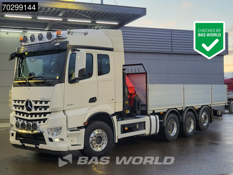 Mercedes-Benz Aroc 3653 Arocs 8X4 Palfinger PK26002-EH G Kran Crane Remote Lift + steering axle Euro 6 - Kamion sa tovarnim sandukom, Kamion sa dizalicom: slika 1 Mercedes-Benz Aroc 3653 Arocs 8X4 Palfinger PK26002-EH G Kran Crane Remote Lift + steering axle Euro 6 - Kamion sa tovarnim sandukom, Kamion sa dizalicom: slika 1