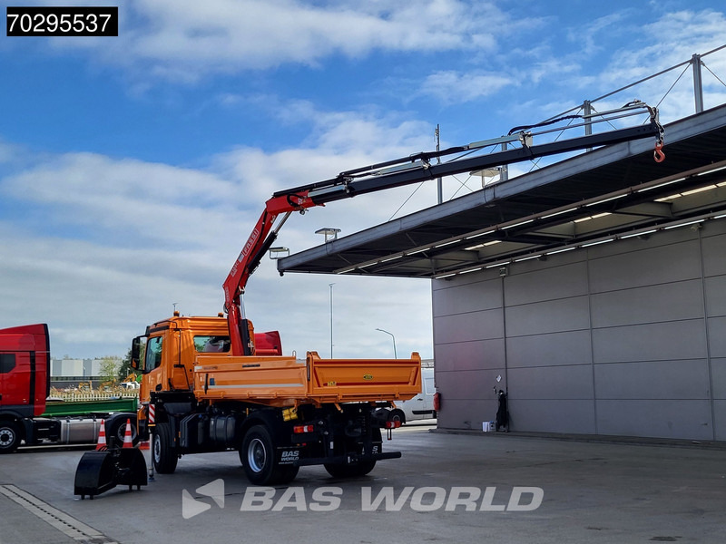 Mercedes-Benz Arocs 1835 4X4 4x4 Fassi F135AC.0.24 Crane Kran Meiller 3-Way Tipper Big-Axle - Istovarivač, Kamion sa dizalicom: slika 5 Mercedes-Benz Arocs 1835 4X4 4x4 Fassi F135AC.0.24 Crane Kran Meiller 3-Way Tipper Big-Axle - Istovarivač, Kamion sa dizalicom: slika 5