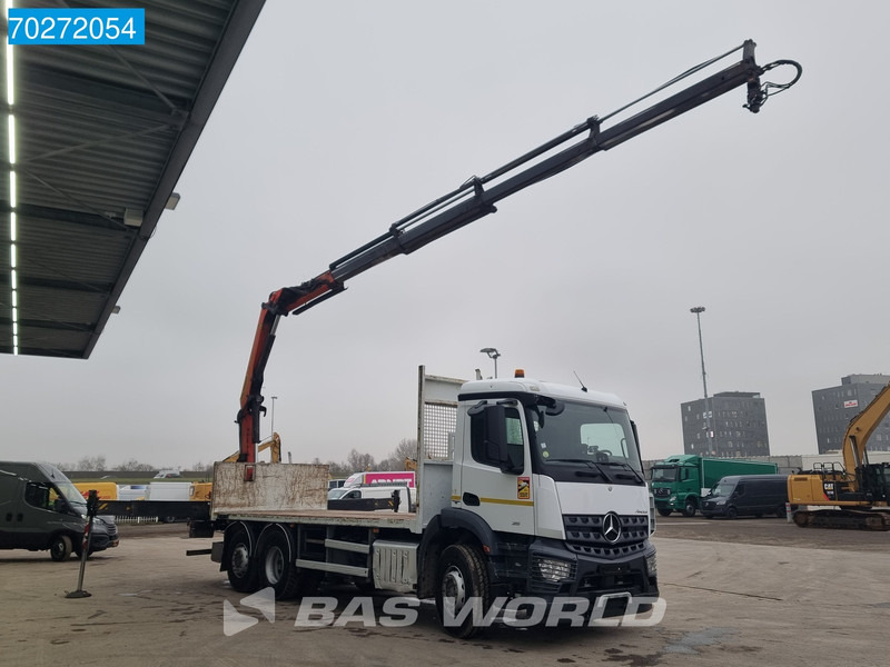 Mercedes-Benz Arocs 2536 6X2 Palfinger PK 16002 Crane Lenkasche Euro 6 - Kamion sa tovarnim sandukom, Kamion sa dizalicom: slika 3 Mercedes-Benz Arocs 2536 6X2 Palfinger PK 16002 Crane Lenkasche Euro 6 - Kamion sa tovarnim sandukom, Kamion sa dizalicom: slika 3