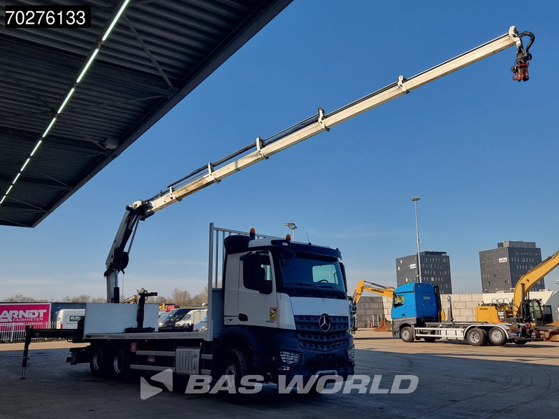 Mercedes-Benz Arocs 2636 6X4 HIAB X-HIDUO 188 ES-S Crane Kran Big axle Euro 6 - Kamion sa tovarnim sandukom, Kamion sa dizalicom: slika 3 Mercedes-Benz Arocs 2636 6X4 HIAB X-HIDUO 188 ES-S Crane Kran Big axle Euro 6 - Kamion sa tovarnim sandukom, Kamion sa dizalicom: slika 3