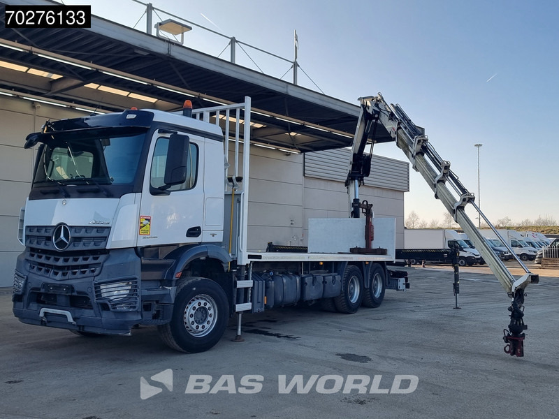 Mercedes-Benz Arocs 2636 6X4 HIAB X-HIDUO 188 ES-S Crane Kran Big axle Euro 6 - Kamion sa tovarnim sandukom, Kamion sa dizalicom: slika 5 Mercedes-Benz Arocs 2636 6X4 HIAB X-HIDUO 188 ES-S Crane Kran Big axle Euro 6 - Kamion sa tovarnim sandukom, Kamion sa dizalicom: slika 5