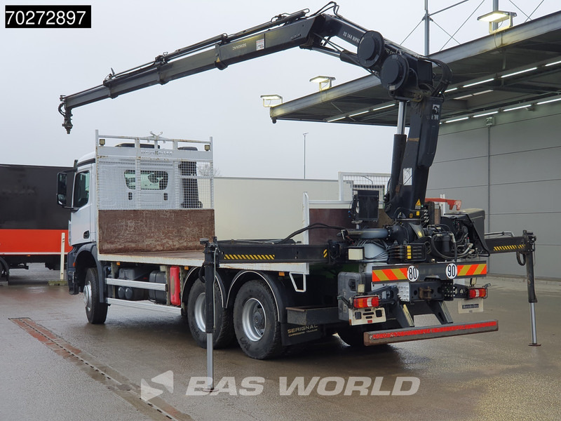 Mercedes-Benz Arocs 2636 6X4 Hiab 144 E-3 Hipro Kran Crane Remote Full Steel Euro 6 - Kamion sa tovarnim sandukom, Kamion sa dizalicom: slika 3 Mercedes-Benz Arocs 2636 6X4 Hiab 144 E-3 Hipro Kran Crane Remote Full Steel Euro 6 - Kamion sa tovarnim sandukom, Kamion sa dizalicom: slika 3