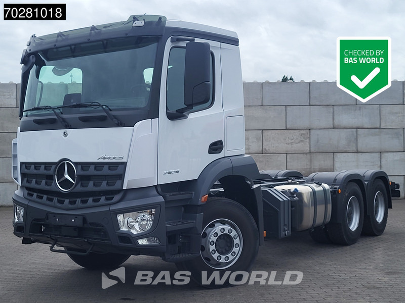 Mercedes-Benz Arocs 2636 6X4 NEW Steelsuspension chassis Flywheel PTO Big-Axle Automatic Euro 6 - Kamion sa golom šasijom i zatvorenom kabinom: slika 1 Mercedes-Benz Arocs 2636 6X4 NEW Steelsuspension chassis Flywheel PTO Big-Axle Automatic Euro 6 - Kamion sa golom šasijom i zatvorenom kabinom: slika 1