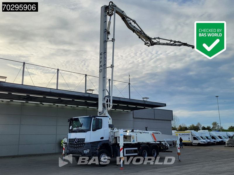 Mercedes-Benz Arocs 2640 6X4 36mtr CIFA K36L-HP168EC 4 arm Automatic Big-Axle Steelsuspension Euro 6 - Auto pumpa za beton: slika 1 Mercedes-Benz Arocs 2640 6X4 36mtr CIFA K36L-HP168EC 4 arm Automatic Big-Axle Steelsuspension Euro 6 - Auto pumpa za beton: slika 1