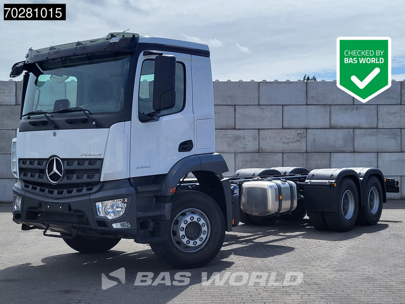 Mercedes-Benz Arocs 2640 6X4 NEW Chassis Big-Axle Automatic Steel suspension Euro 6 - Kamion sa golom šasijom i zatvorenom kabinom: slika 1 Mercedes-Benz Arocs 2640 6X4 NEW Chassis Big-Axle Automatic Steel suspension Euro 6 - Kamion sa golom šasijom i zatvorenom kabinom: slika 1