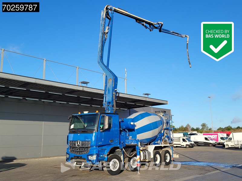 Mercedes-Benz Arocs 3251 8X4 PUMI Putzmeister TMM 24 + Liebherr 7m3 Mixer Retarder Euro 6 - Auto pumpa za beton: slika 1 Mercedes-Benz Arocs 3251 8X4 PUMI Putzmeister TMM 24 + Liebherr 7m3 Mixer Retarder Euro 6 - Auto pumpa za beton: slika 1