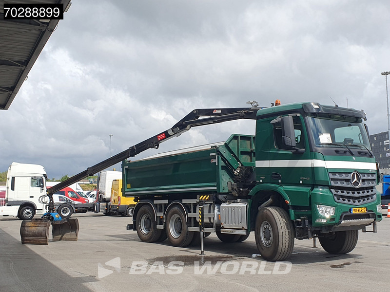 Mercedes-Benz Arocs 3342 Arocs 6X6 NL-Truck HMF 1643 Z-Crane Kran Steering Axle Big-Axle Euro 6 - Istovarivač, Kamion sa dizalicom: slika 5 Mercedes-Benz Arocs 3342 Arocs 6X6 NL-Truck HMF 1643 Z-Crane Kran Steering Axle Big-Axle Euro 6 - Istovarivač, Kamion sa dizalicom: slika 5