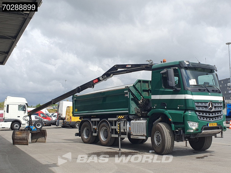 Mercedes-Benz Arocs 3342 Arocs 6X6 NL-Truck HMF 1643 Z-Crane Kran Steering Axle Big-Axle Euro 6 - Istovarivač, Kamion sa dizalicom: slika 5 Mercedes-Benz Arocs 3342 Arocs 6X6 NL-Truck HMF 1643 Z-Crane Kran Steering Axle Big-Axle Euro 6 - Istovarivač, Kamion sa dizalicom: slika 5