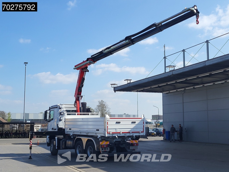 Mercedes-Benz Arocs 3348 6X4 Fasi F195A.2.24 Kran 3 sided tipper 9m3 Big-Axle Navi Euro 6 - Istovarivač, Kamion sa dizalicom: slika 2 Mercedes-Benz Arocs 3348 6X4 Fasi F195A.2.24 Kran 3 sided tipper 9m3 Big-Axle Navi Euro 6 - Istovarivač, Kamion sa dizalicom: slika 2