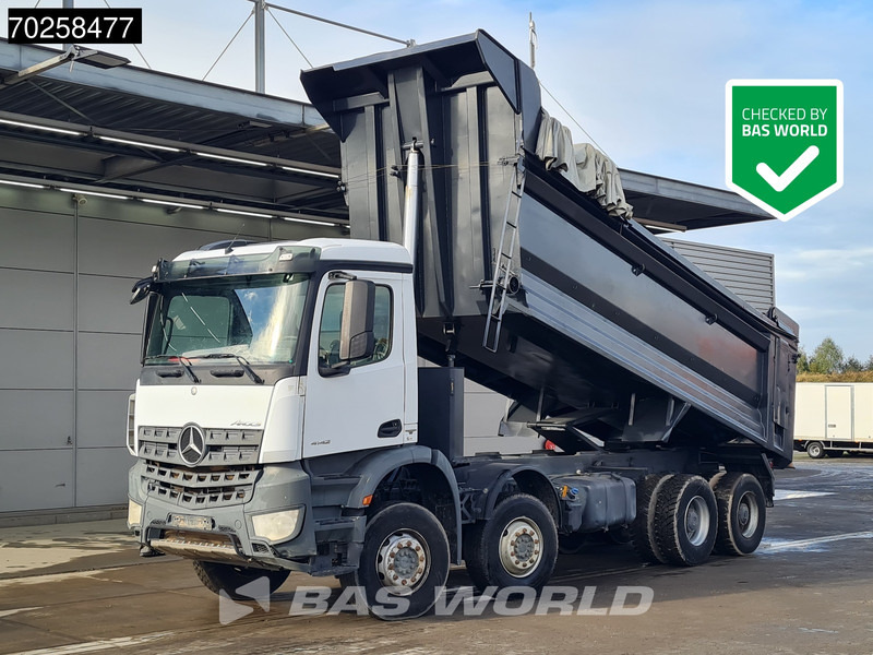 Mercedes-Benz Arocs 4142 8X4 24m3 Tipper Big-Axle Steelsuspension Euro 6 - Istovarivač: slika 1 Mercedes-Benz Arocs 4142 8X4 24m3 Tipper Big-Axle Steelsuspension Euro 6 - Istovarivač: slika 1