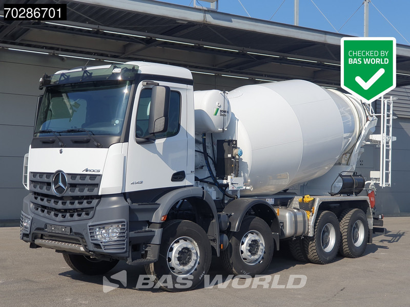 Mercedes-Benz Arocs 4142 8X4 NEW! 10m3 SchwingStetter Mixer Hydrauliek BigAxle Manual Euro 3 - Mikser za beton: slika 1 Mercedes-Benz Arocs 4142 8X4 NEW! 10m3 SchwingStetter Mixer Hydrauliek BigAxle Manual Euro 3 - Mikser za beton: slika 1