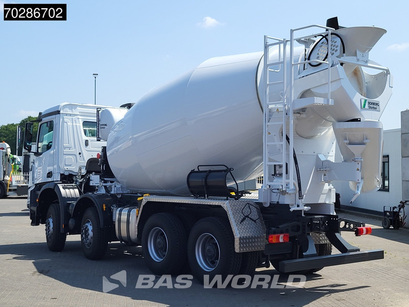 Mercedes-Benz Arocs 4145 8X4 NEW! 11m3 Schwing Stetter Mixer Manual Big-Axle Steel suspension Euro 3 - Mikser za beton: slika 2 Mercedes-Benz Arocs 4145 8X4 NEW! 11m3 Schwing Stetter Mixer Manual Big-Axle Steel suspension Euro 3 - Mikser za beton: slika 2