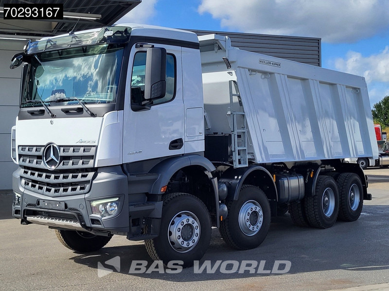 Mercedes-Benz Arocs 4145 8X4 New! 22m3 Meiller Kipper Big-Axle Steelsuspension Manual Euro 3 - Istovarivač: slika 5 Mercedes-Benz Arocs 4145 8X4 New! 22m3 Meiller Kipper Big-Axle Steelsuspension Manual Euro 3 - Istovarivač: slika 5