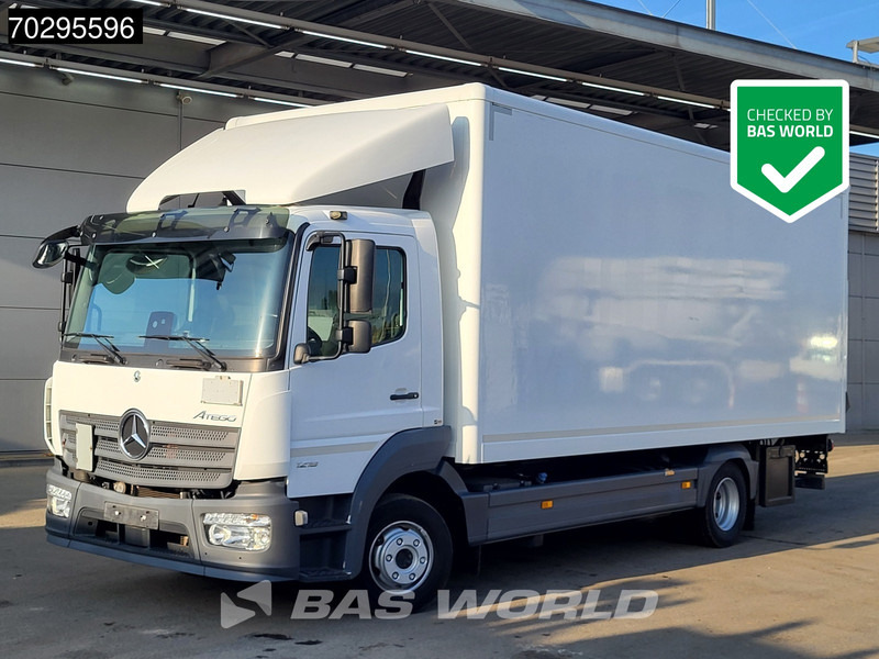 Mercedes-Benz Atego 1218 4X2 12tonner 1500kg Ladebordwand Automatic Euro 6 - Kamion sa zatvorenim sandukom: slika 1 Mercedes-Benz Atego 1218 4X2 12tonner 1500kg Ladebordwand Automatic Euro 6 - Kamion sa zatvorenim sandukom: slika 1