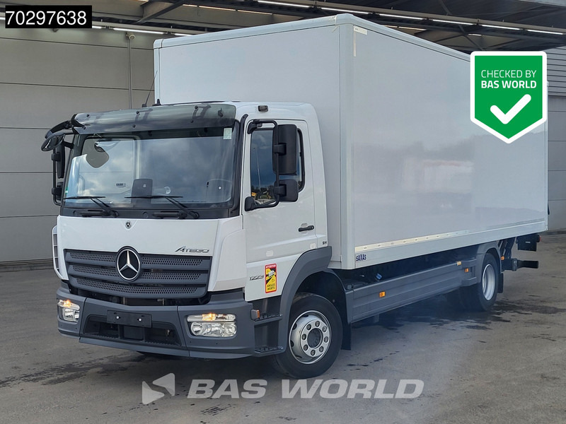 Mercedes-Benz Atego 1223 4X2 12tonner 1500kg Ladebordwand Automatic Euro 6 - Kamion sa zatvorenim sandukom: slika 1 Mercedes-Benz Atego 1223 4X2 12tonner 1500kg Ladebordwand Automatic Euro 6 - Kamion sa zatvorenim sandukom: slika 1