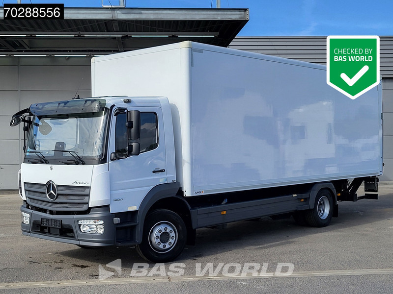 Mercedes-Benz Atego 1527 4X2 15tonner Automatic 1500kg Ladebordwand Euro 6 - Kamion sa zatvorenim sandukom: slika 1 Mercedes-Benz Atego 1527 4X2 15tonner Automatic 1500kg Ladebordwand Euro 6 - Kamion sa zatvorenim sandukom: slika 1