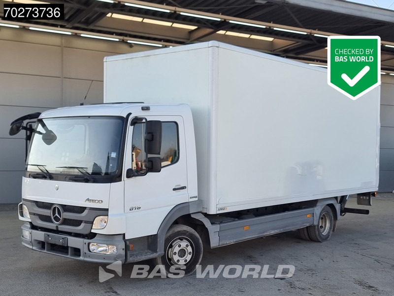 Mercedes-Benz Atego 816 4X2 8tonner Manual Ladebordwand Euro 5 - Kamion sa zatvorenim sandukom: slika 1 Mercedes-Benz Atego 816 4X2 8tonner Manual Ladebordwand Euro 5 - Kamion sa zatvorenim sandukom: slika 1
