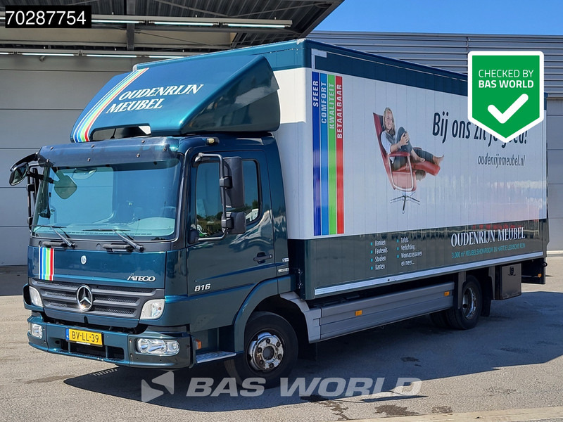 Mercedes-Benz Atego 816 4X2 NL-Truck Ladebordwand Automatic Euro 5 - Kamion sa zatvorenim sandukom: slika 1 Mercedes-Benz Atego 816 4X2 NL-Truck Ladebordwand Automatic Euro 5 - Kamion sa zatvorenim sandukom: slika 1