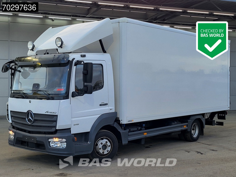 Mercedes-Benz Atego 818 4X2 1000kg Ladebordwand Automatic Euro 6 - Kamion sa zatvorenim sandukom: slika 1 Mercedes-Benz Atego 818 4X2 1000kg Ladebordwand Automatic Euro 6 - Kamion sa zatvorenim sandukom: slika 1