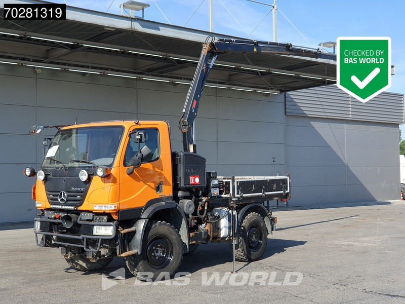 Mercedes-Benz U20 4X4 Hiab 022D-3 HIDUO Kran Crane Hydraulic Euro 5 - Kamion sa tovarnim sandukom, Kamion sa dizalicom: slika 1 Mercedes-Benz U20 4X4 Hiab 022D-3 HIDUO Kran Crane Hydraulic Euro 5 - Kamion sa tovarnim sandukom, Kamion sa dizalicom: slika 1