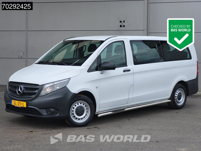 Mercedes-Benz Vito 109 Personenvervoer 8-Persoons L3H1 Airco APK 01-2026 Euro6 TV Taxi Kombi Passenger Transport Tourer L3 Long A/C - Minibus, Putnički kombi: slika 1 Mercedes-Benz Vito 109 Personenvervoer 8-Persoons L3H1 Airco APK 01-2026 Euro6 TV Taxi Kombi Passenger Transport Tourer L3 Long A/C - Minibus, Putnički kombi: slika 1