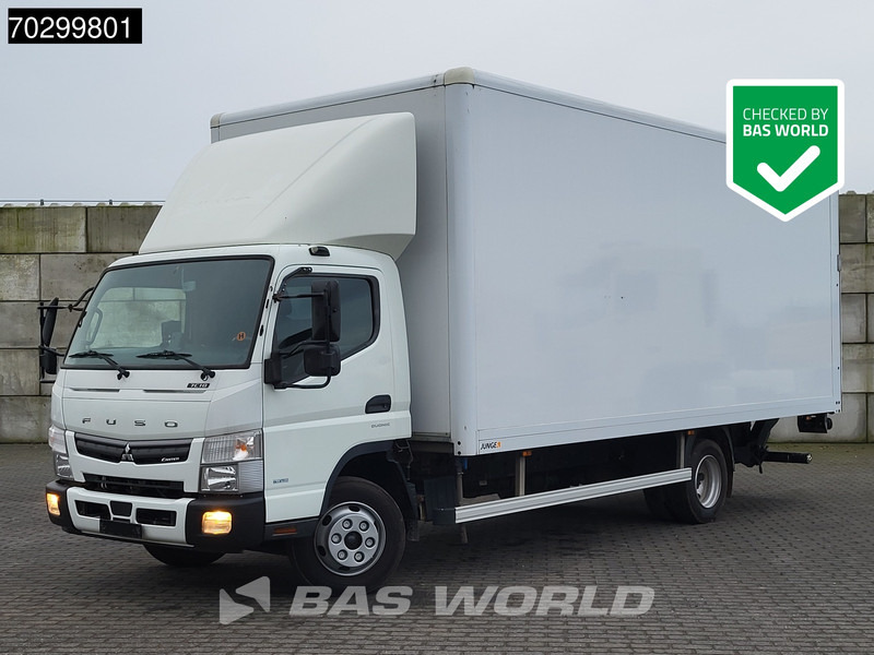 Mitsubishi 7C18 4X2 8tonner Automatic 1000kg Ladebordwand Airco Euro 6 - Kamion sa zatvorenim sandukom: slika 1 Mitsubishi 7C18 4X2 8tonner Automatic 1000kg Ladebordwand Airco Euro 6 - Kamion sa zatvorenim sandukom: slika 1