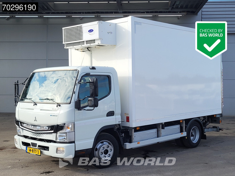 Mitsubishi 7C18 Mitsubishi 4X2 100% Electric NL-Truck Carrier Vatna 400 H cooler Ladebordwand Navi Automatic - Hladnjača, Električni kamion: slika 1 Mitsubishi 7C18 Mitsubishi 4X2 100% Electric NL-Truck Carrier Vatna 400 H cooler Ladebordwand Navi Automatic - Hladnjača, Električni kamion: slika 1