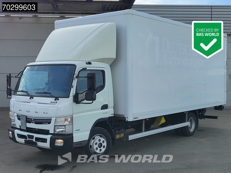Mitsubishi Canter 7C18 4X2 7.5tonner Automatic 1000kg Ladebordwand Euro 6 - Kamion sa zatvorenim sandukom: slika 1 Mitsubishi Canter 7C18 4X2 7.5tonner Automatic 1000kg Ladebordwand Euro 6 - Kamion sa zatvorenim sandukom: slika 1