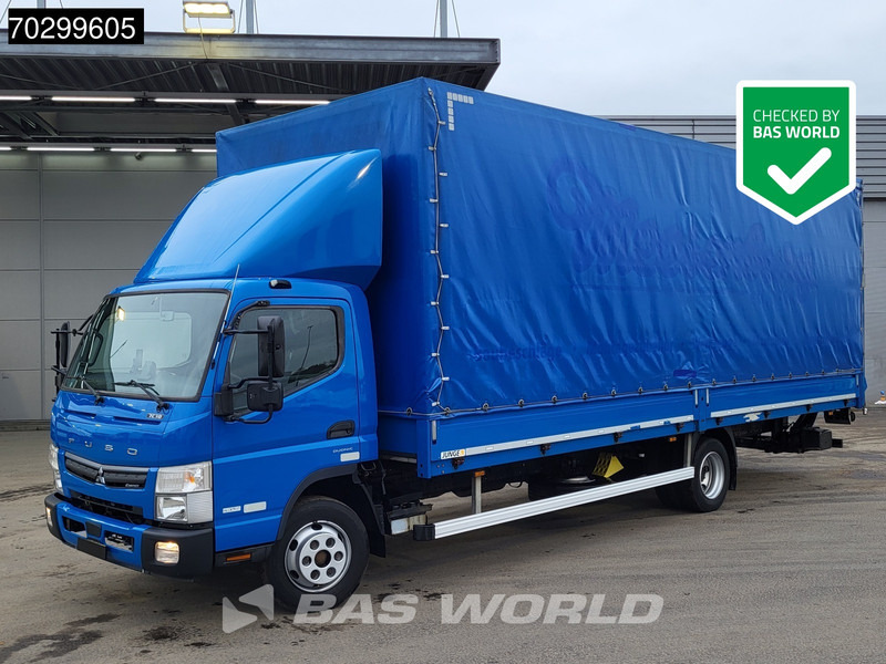 Mitsubishi Canter 7C18 4X2 Curtainsider Automatic 1000kg Ladebordwand Euro 6 - Kamion sa ceradom: slika 1 Mitsubishi Canter 7C18 4X2 Curtainsider Automatic 1000kg Ladebordwand Euro 6 - Kamion sa ceradom: slika 1