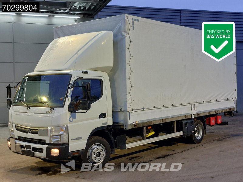 Mitsubishi Fuso 7C 18 4X2 8tonner Curtainsider 1000kg Ladebordwand Automatic Euro 6 - Kamion sa ceradom: slika 1 Mitsubishi Fuso 7C 18 4X2 8tonner Curtainsider 1000kg Ladebordwand Automatic Euro 6 - Kamion sa ceradom: slika 1
