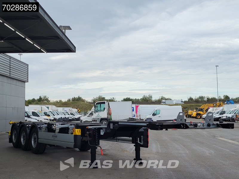 Orthaus TR 3 axles Mutli'45 Lift Axle Extendable SAF - Poluprikolica za prevoz kontejnera/ Poluprikolica sa promenjivim sandukom: slika 5 Orthaus TR 3 axles Mutli'45 Lift Axle Extendable SAF - Poluprikolica za prevoz kontejnera/ Poluprikolica sa promenjivim sandukom: slika 5