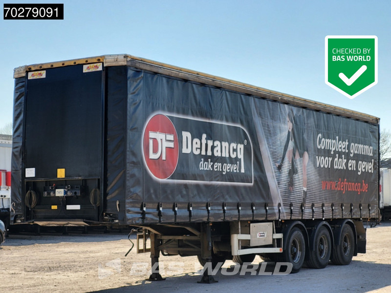 Pacton TPD 339 1xLift+2xLenkachse Kooiaap - Poluprikolica sa ceradom: slika 1 Pacton TPD 339 1xLift+2xLenkachse Kooiaap - Poluprikolica sa ceradom: slika 1