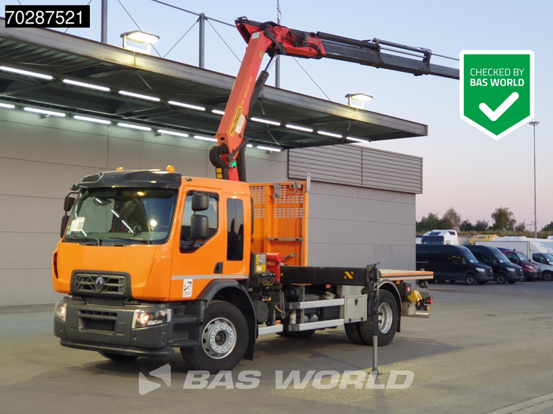 Renault C 320 4X2 Palfinger PK 18002 EH Crane Optibrake Automatic Euro 6 - Kamion sa tovarnim sandukom, Kamion sa dizalicom: slika 1 Renault C 320 4X2 Palfinger PK 18002 EH Crane Optibrake Automatic Euro 6 - Kamion sa tovarnim sandukom, Kamion sa dizalicom: slika 1