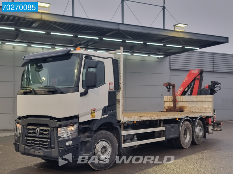 Renault C 380 6X2 Fassi F155A.0.23 E-ACTIVE Remote Control Euro 6 - Kamion sa tovarnim sandukom, Kamion sa dizalicom: slika 2 Renault C 380 6X2 Fassi F155A.0.23 E-ACTIVE Remote Control Euro 6 - Kamion sa tovarnim sandukom, Kamion sa dizalicom: slika 2