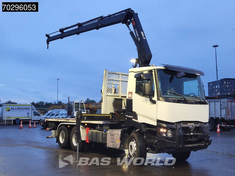 Renault C 430 6X4 HIAB 188 ES-3 X-HIDUO Crane Retarder Steelsuspension Big-Axle Euro 6 - Kamion sa tovarnim sandukom, Kamion sa dizalicom: slika 3 Renault C 430 6X4 HIAB 188 ES-3 X-HIDUO Crane Retarder Steelsuspension Big-Axle Euro 6 - Kamion sa tovarnim sandukom, Kamion sa dizalicom: slika 3