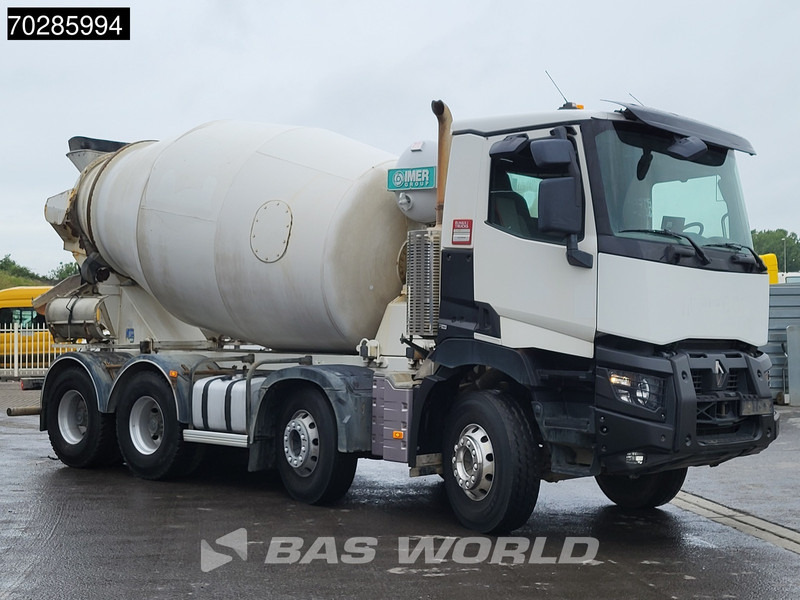 Renault C 430 8X4 9m3 IMER Mixer Big-Axle Steelsuspension Automatic Euro 6 - Mikser za beton: slika 3 Renault C 430 8X4 9m3 IMER Mixer Big-Axle Steelsuspension Automatic Euro 6 - Mikser za beton: slika 3
