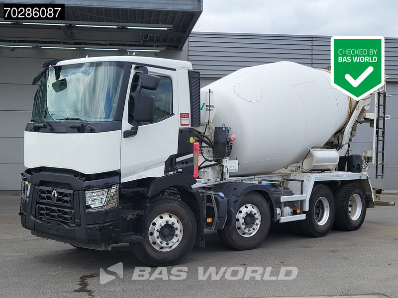 Renault C 430 8X4 9m3 Schwing Stetter Mixer Automatic Steelsuspension Euro 6 - Mikser za beton: slika 1 Renault C 430 8X4 9m3 Schwing Stetter Mixer Automatic Steelsuspension Euro 6 - Mikser za beton: slika 1