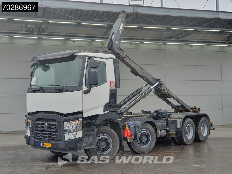 Renault C 430 8X4 NL-Truck Hiab XR21Z59-P-0-2A Hooklift Big-Axle Steelsuspension Euro 6 - Kamion sa hidrauličnom kukom: slika 3 Renault C 430 8X4 NL-Truck Hiab XR21Z59-P-0-2A Hooklift Big-Axle Steelsuspension Euro 6 - Kamion sa hidrauličnom kukom: slika 3