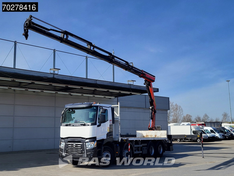 Renault C 430 8X4 Palfinger PK33002EH Euro 6 Big Axle - Kamion sa tovarnim sandukom, Kamion sa dizalicom: slika 3 Renault C 430 8X4 Palfinger PK33002EH Euro 6 Big Axle - Kamion sa tovarnim sandukom, Kamion sa dizalicom: slika 3