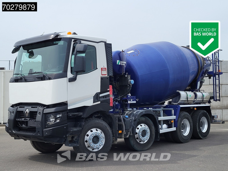 Renault C 430 C 8X4 9m3 Schwing Stetter mixer Big-Axle Automatic Euro 6 - Mikser za beton: slika 1 Renault C 430 C 8X4 9m3 Schwing Stetter mixer Big-Axle Automatic Euro 6 - Mikser za beton: slika 1