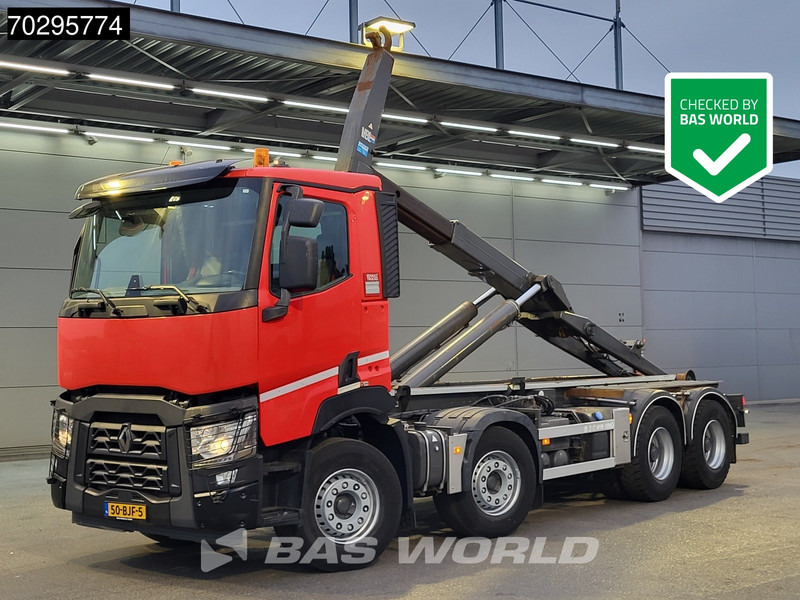 Renault C 430 C 8X4 VDL S-30-6600 Hooklift Big-Axle Euro 6 - Kamion sa hidrauličnom kukom: slika 1 Renault C 430 C 8X4 VDL S-30-6600 Hooklift Big-Axle Euro 6 - Kamion sa hidrauličnom kukom: slika 1