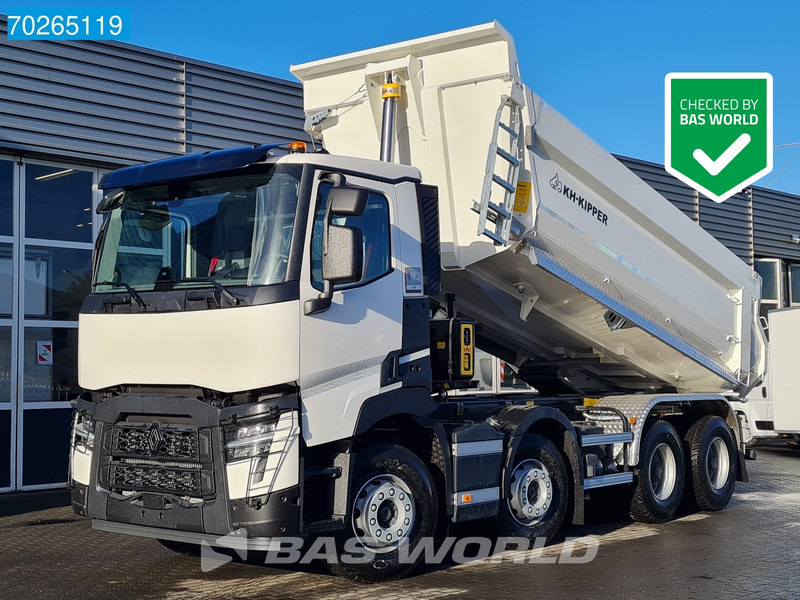 Renault C 480 8X4 NEW! 18m3 KH Kipper Big Axle Full steel OPTIBRAKE+ Euro 6 - Istovarivač: slika 1 Renault C 480 8X4 NEW! 18m3 KH Kipper Big Axle Full steel OPTIBRAKE+ Euro 6 - Istovarivač: slika 1